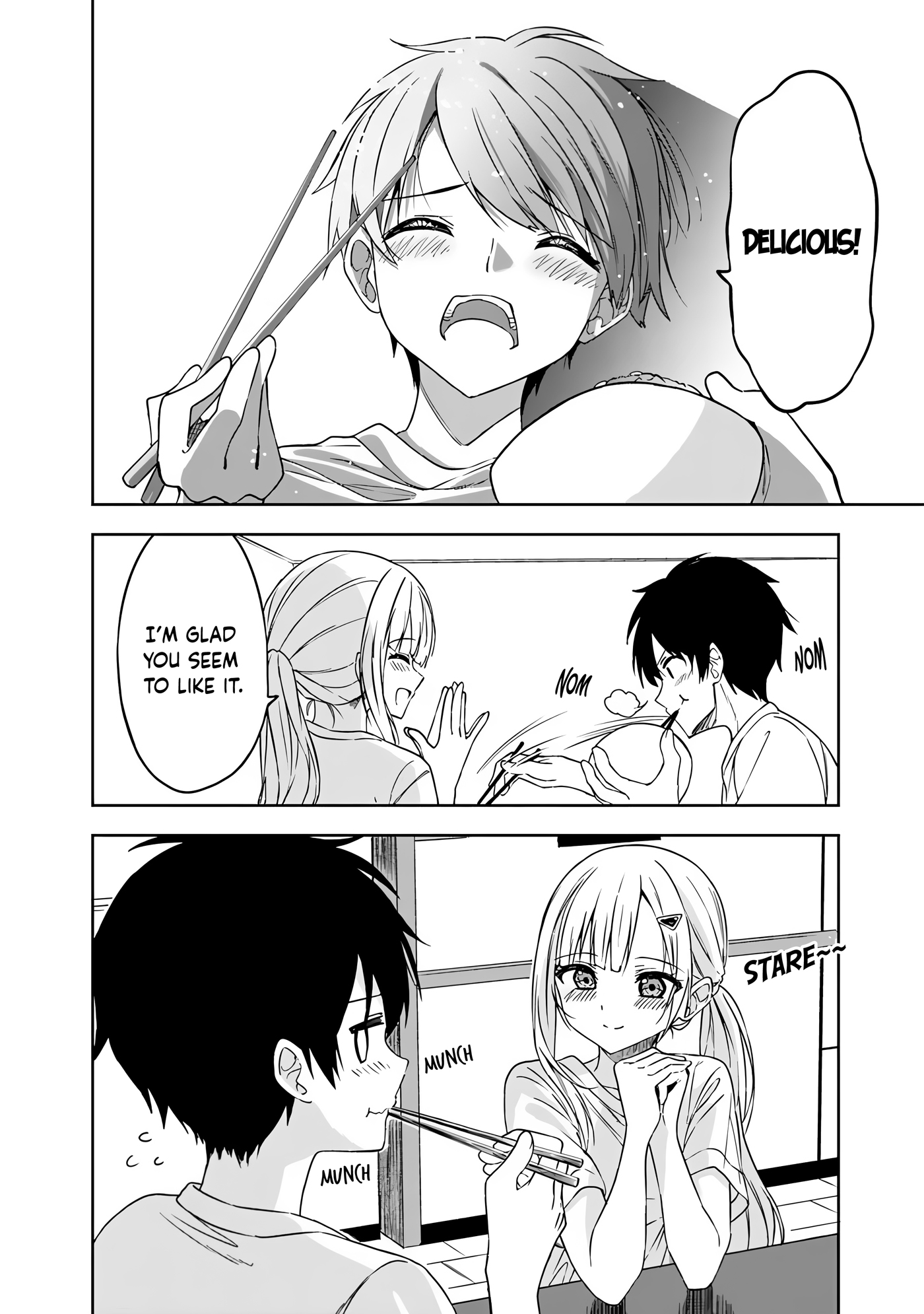 Halaman dari Maigo ni Natteita Youjo wo Tasuketara, Otonari ni Sumu Bishoujo Ryuugakusei ga Ie ni Asobi ni Kuru You ni Natta Ken ni Tsuite Chapter 4