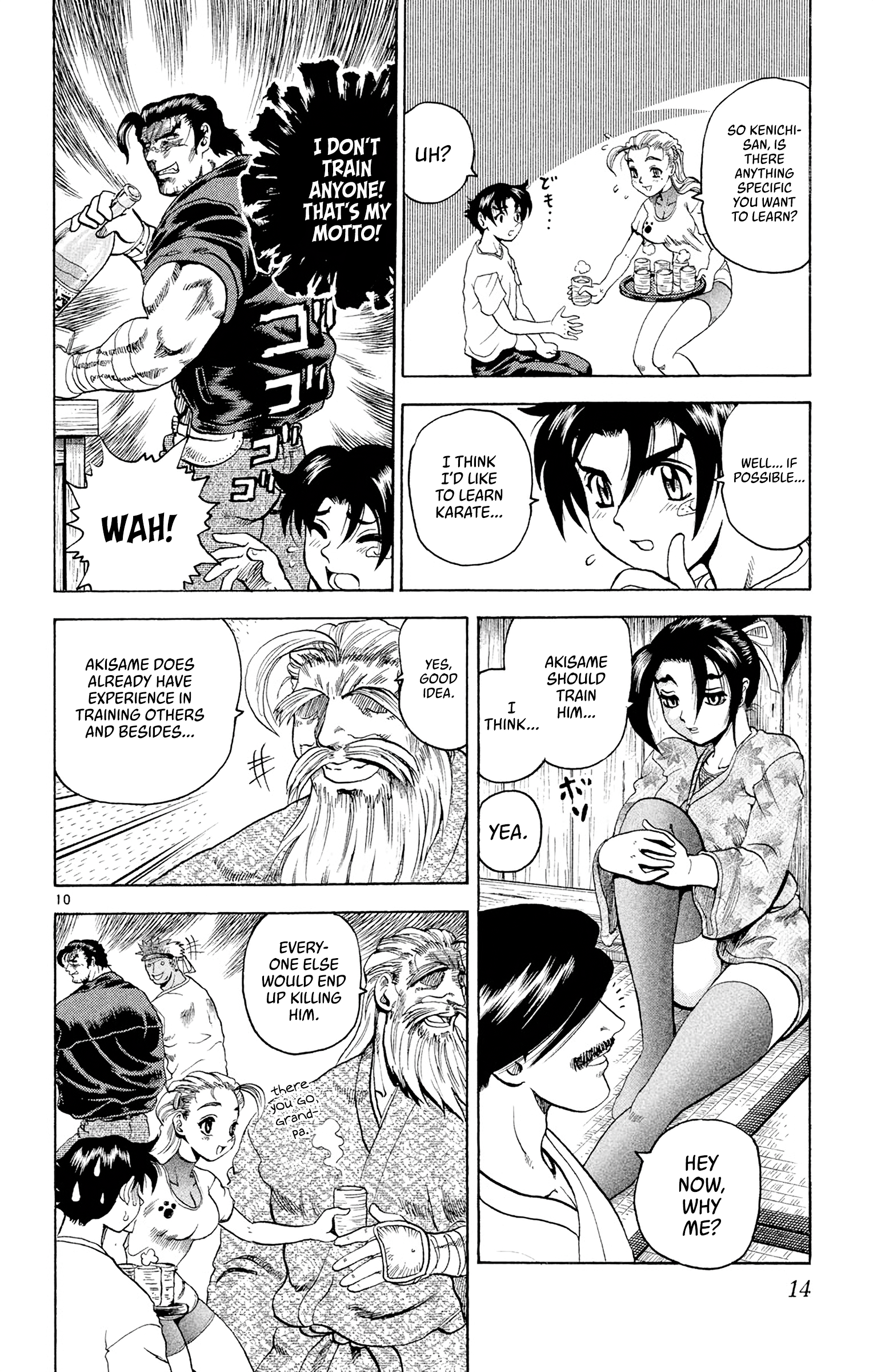 Chapter 8 – Become The Disciple! page