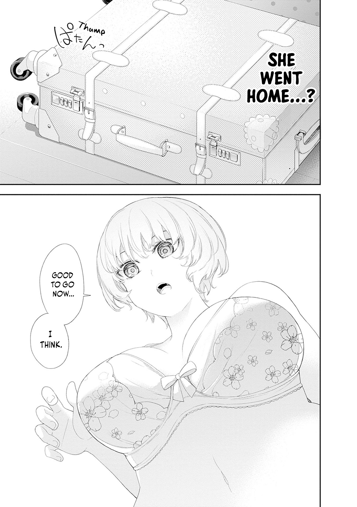 Halaman dari Shikisaki Shimai wa Abakaretai Chapter 44