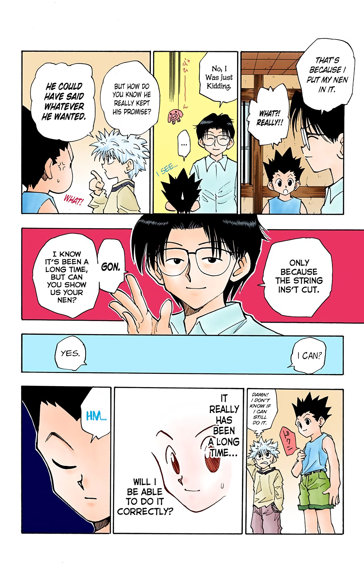 Halaman dari HUNTER x HUNTER (Official Colored) Chapter 56