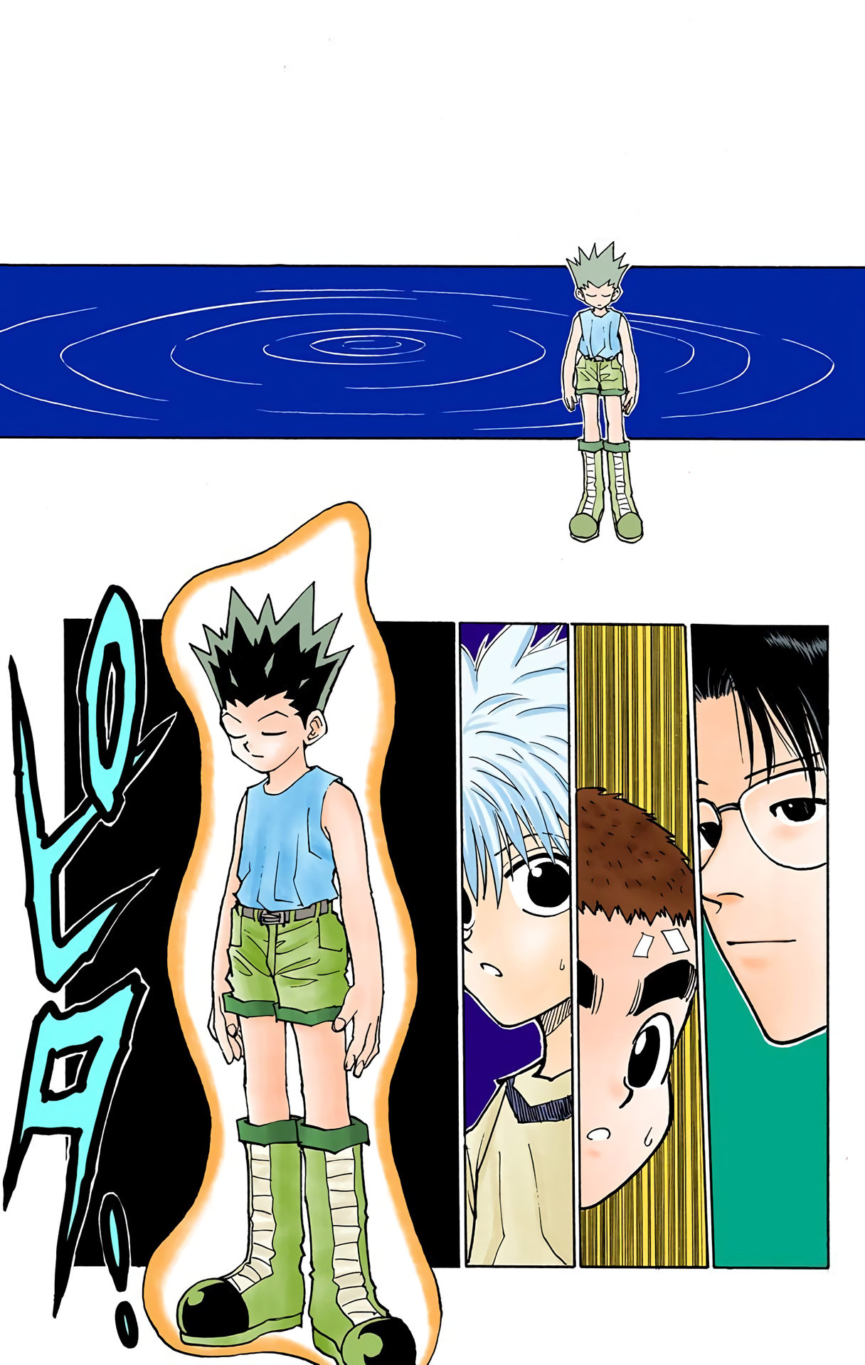 Halaman dari HUNTER x HUNTER (Official Colored) Chapter 56