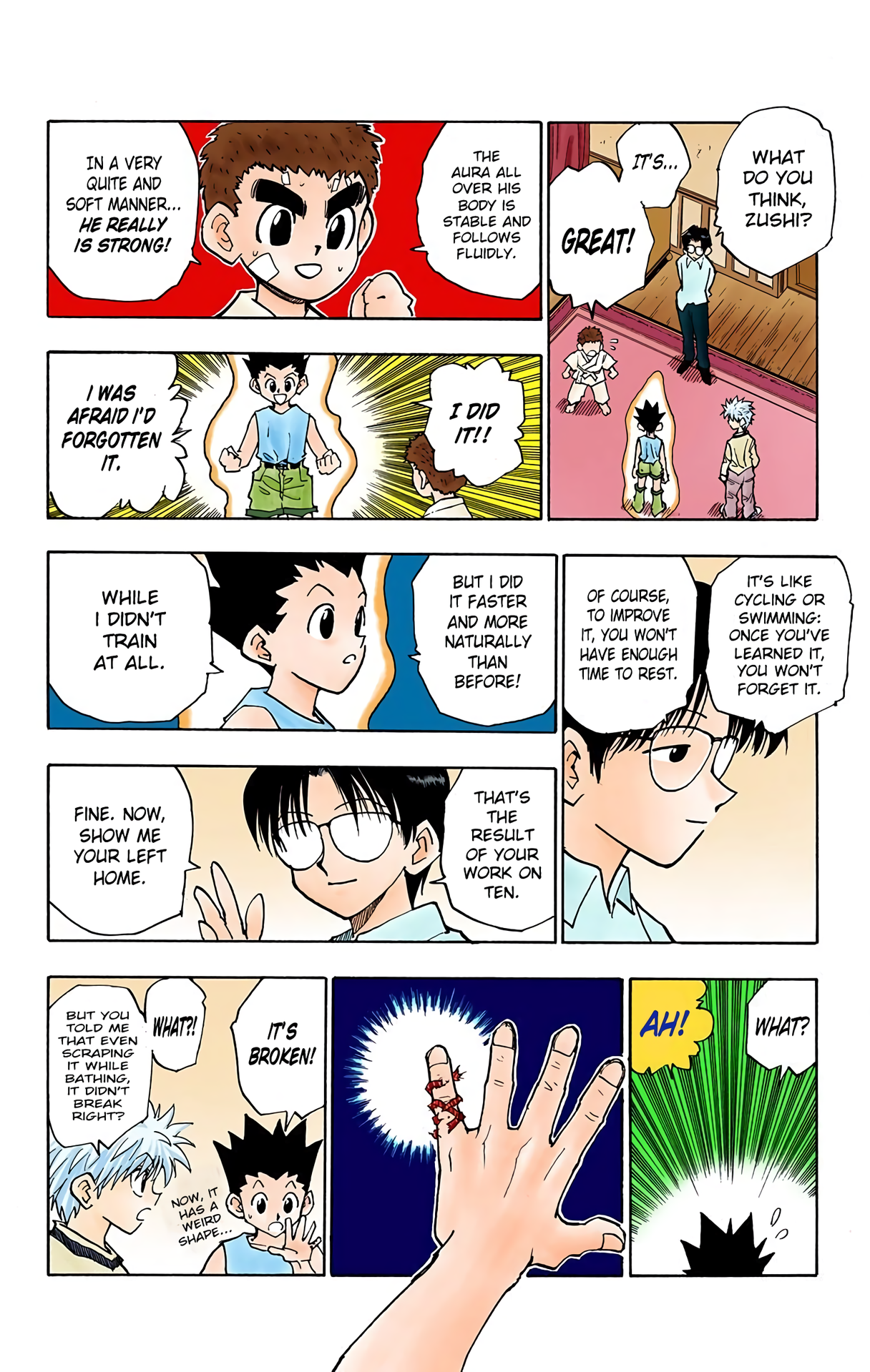 Halaman dari HUNTER x HUNTER (Official Colored) Chapter 56