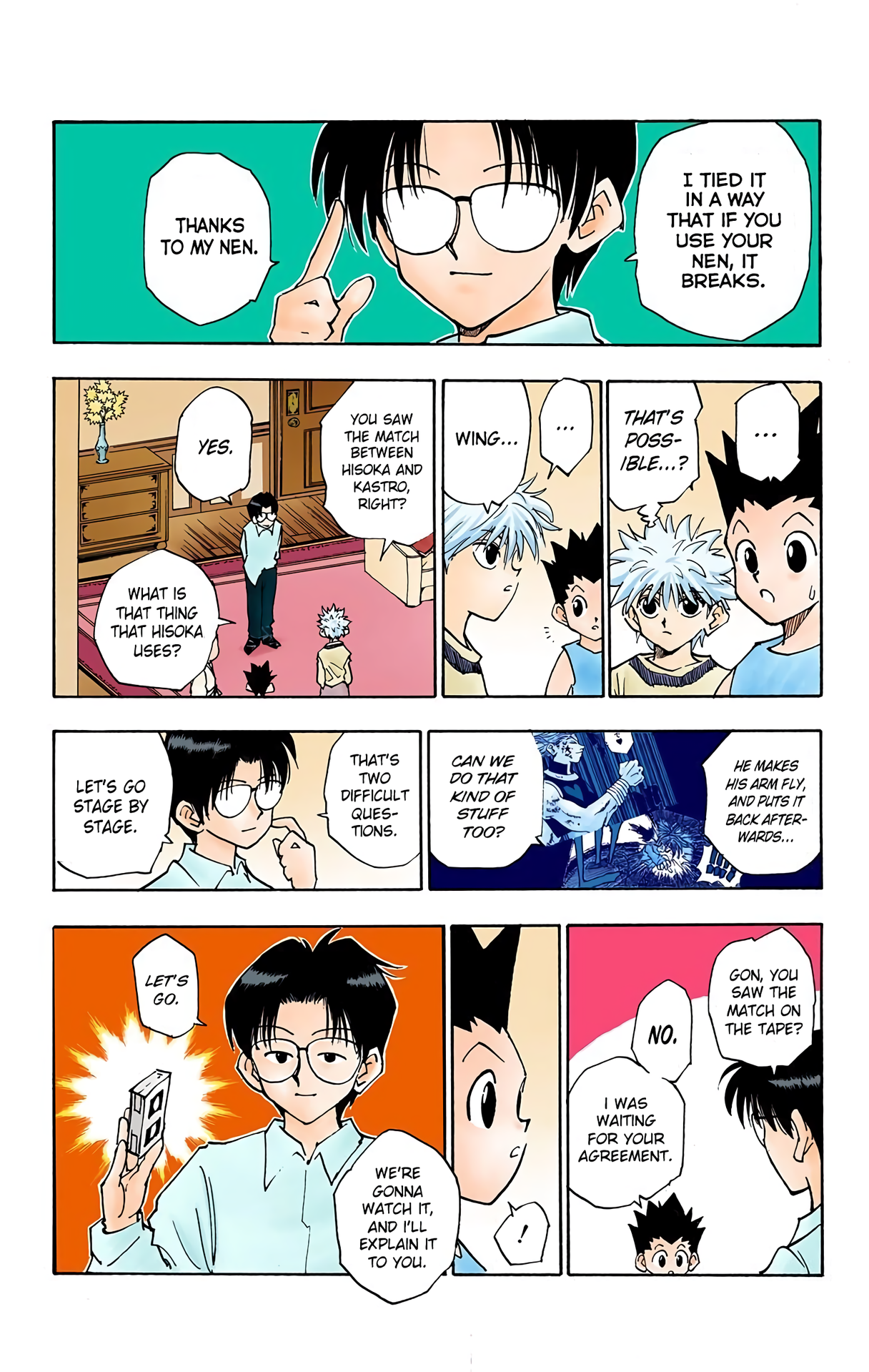 Halaman dari HUNTER x HUNTER (Official Colored) Chapter 56