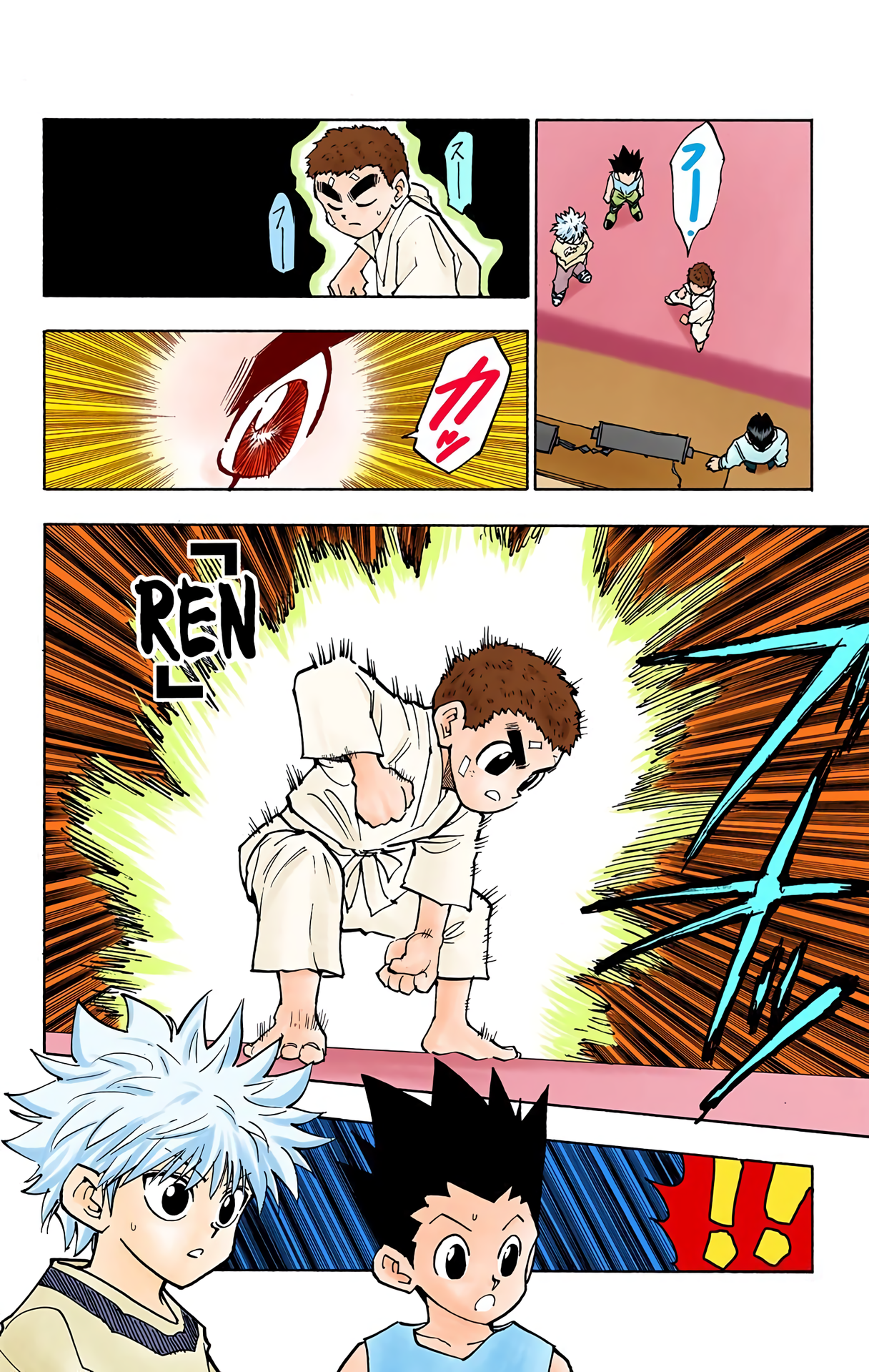 Halaman dari HUNTER x HUNTER (Official Colored) Chapter 56