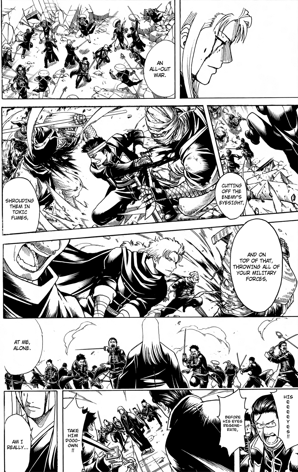 Halaman dari Gintama Chapter 660