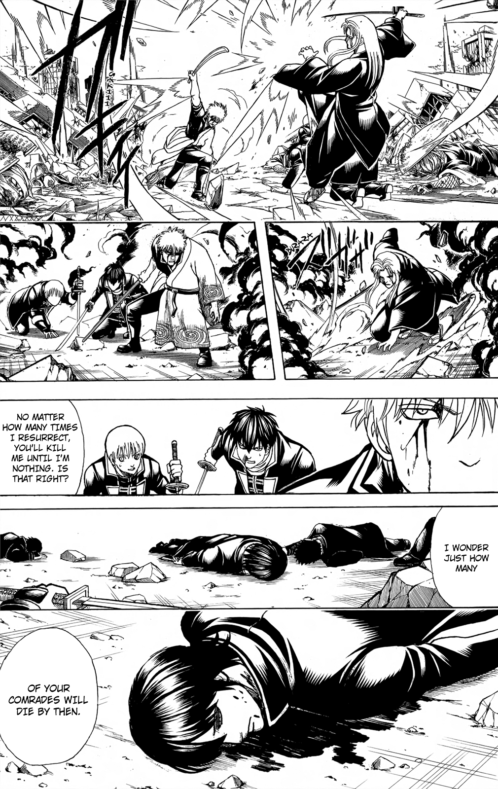 Halaman dari Gintama Chapter 660