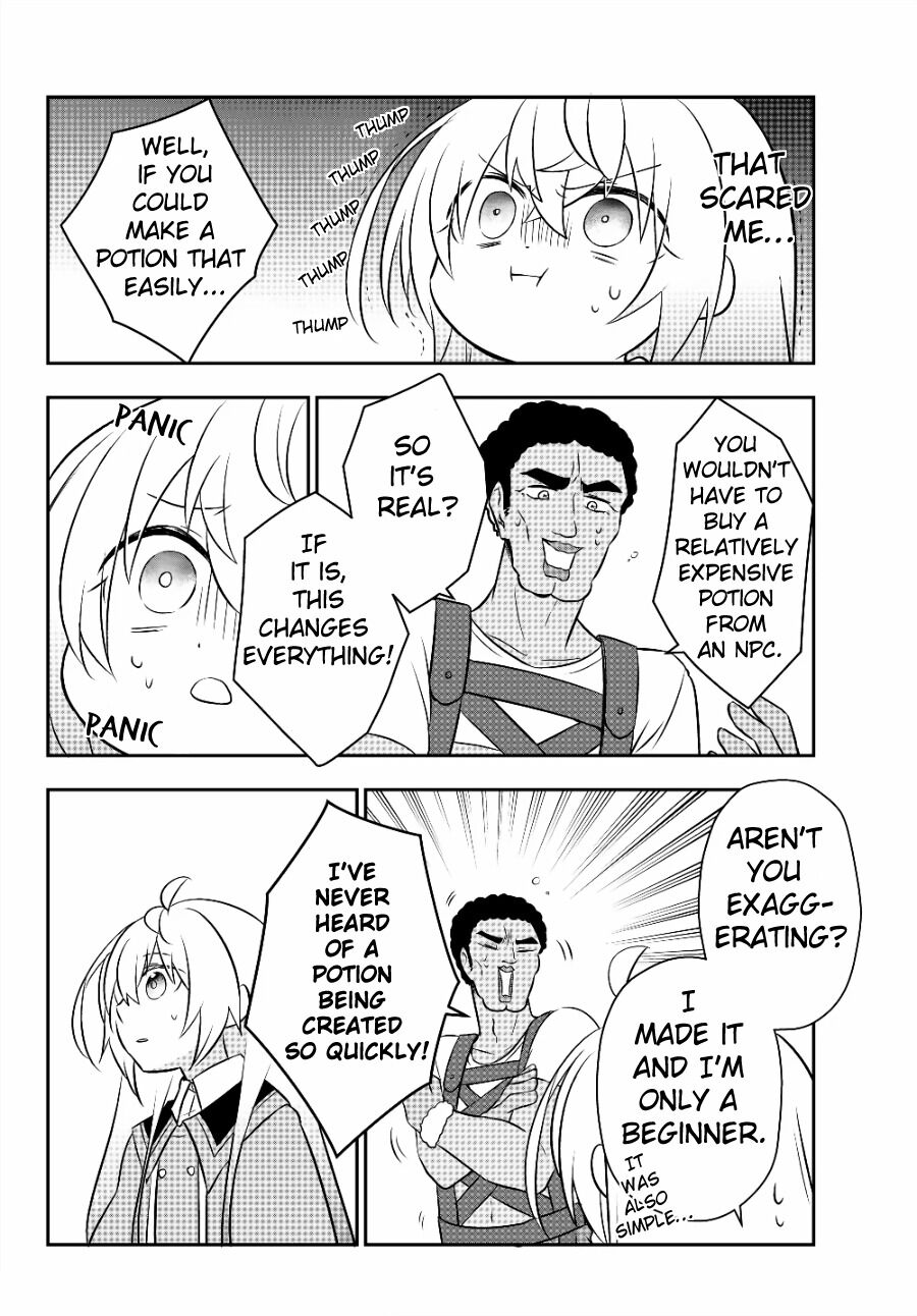 Halaman dari Bishoujo ni Natta kedo, Netoge Haijin Yattemasu. Chapter 7.2