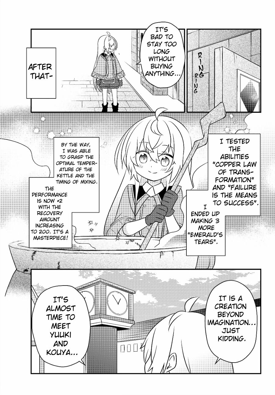 Halaman dari Bishoujo ni Natta kedo, Netoge Haijin Yattemasu. Chapter 7.2