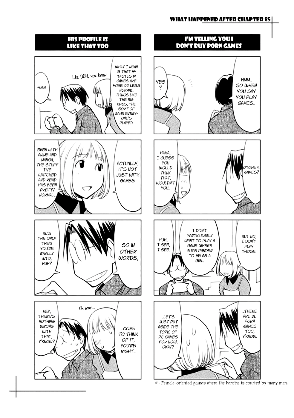 Halaman dari Genshiken Nidaime - The Society for the Study of Modern Visual Culture II Chapter 85