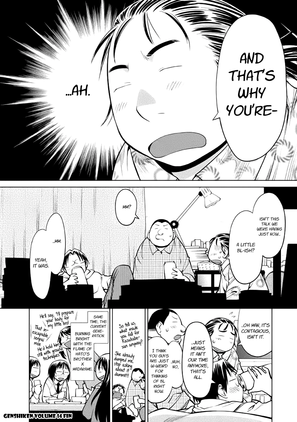 Halaman dari Genshiken Nidaime - The Society for the Study of Modern Visual Culture II Chapter 85