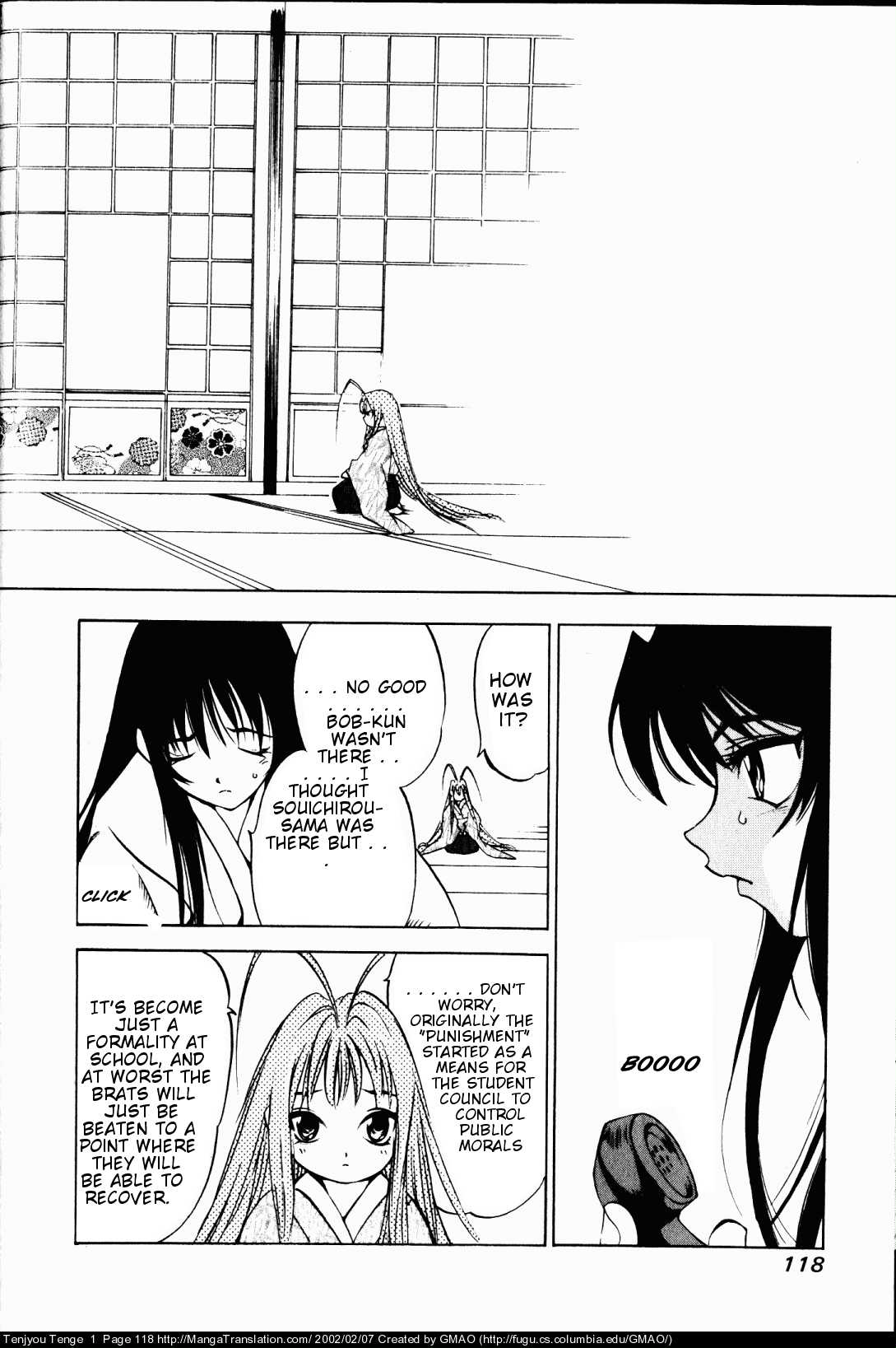 Halaman dari Tenjou Tenge Chapter 5