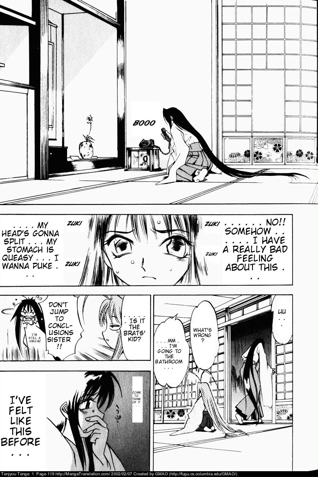 Halaman dari Tenjou Tenge Chapter 5