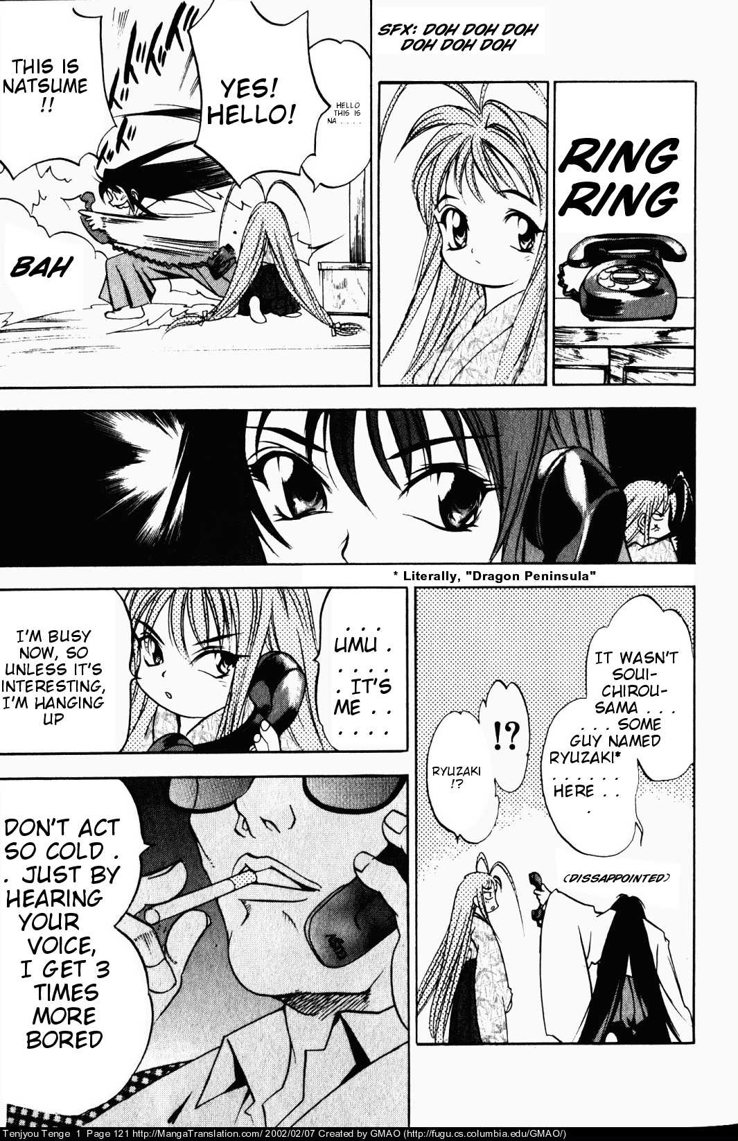 Halaman dari Tenjou Tenge Chapter 5