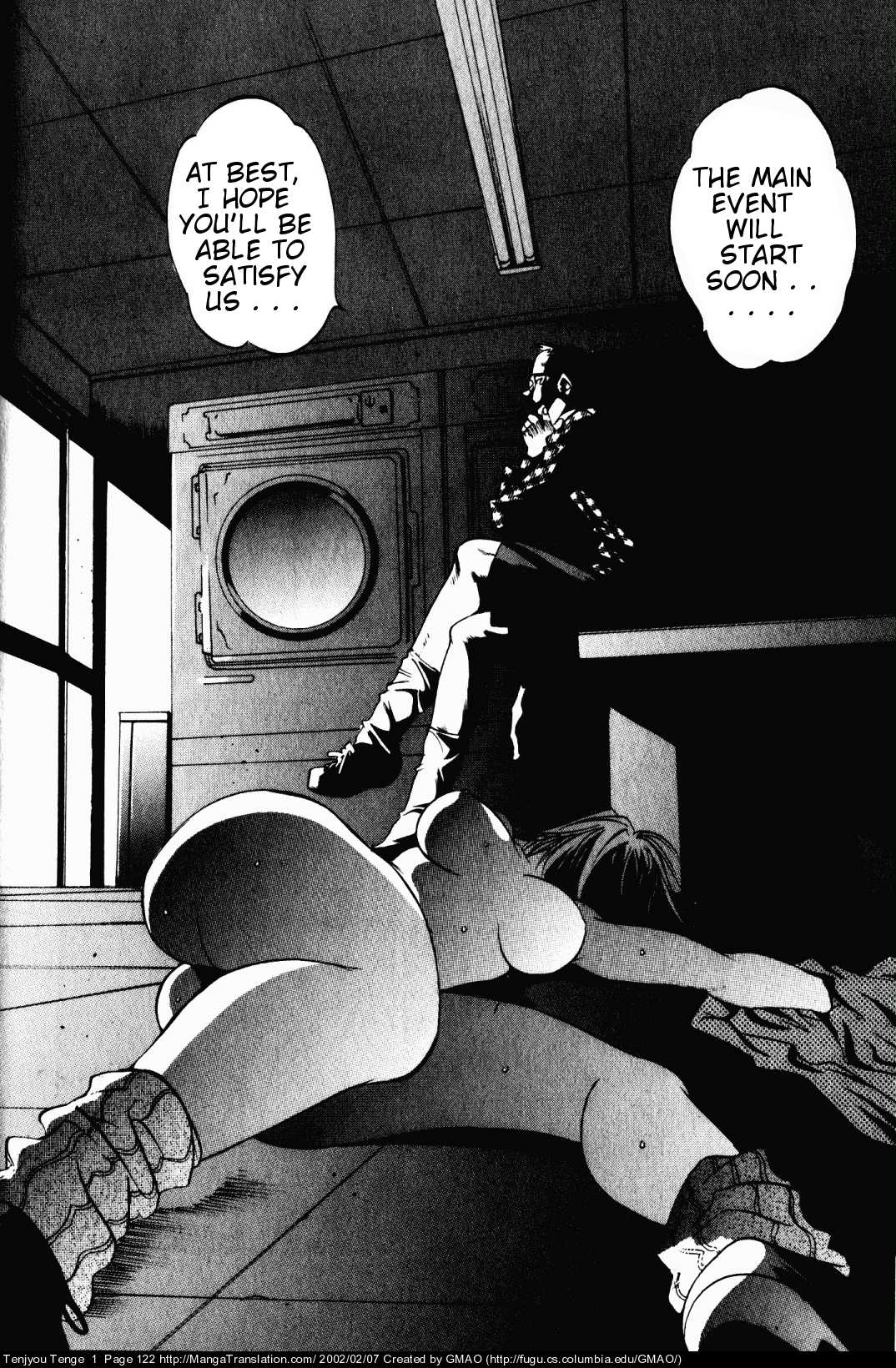 Halaman dari Tenjou Tenge Chapter 5