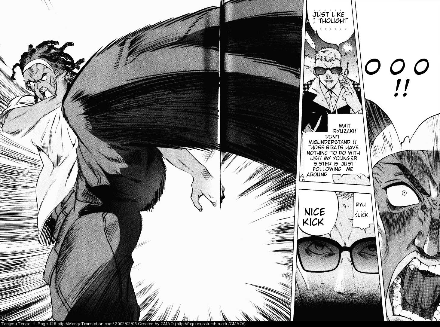 Halaman dari Tenjou Tenge Chapter 5