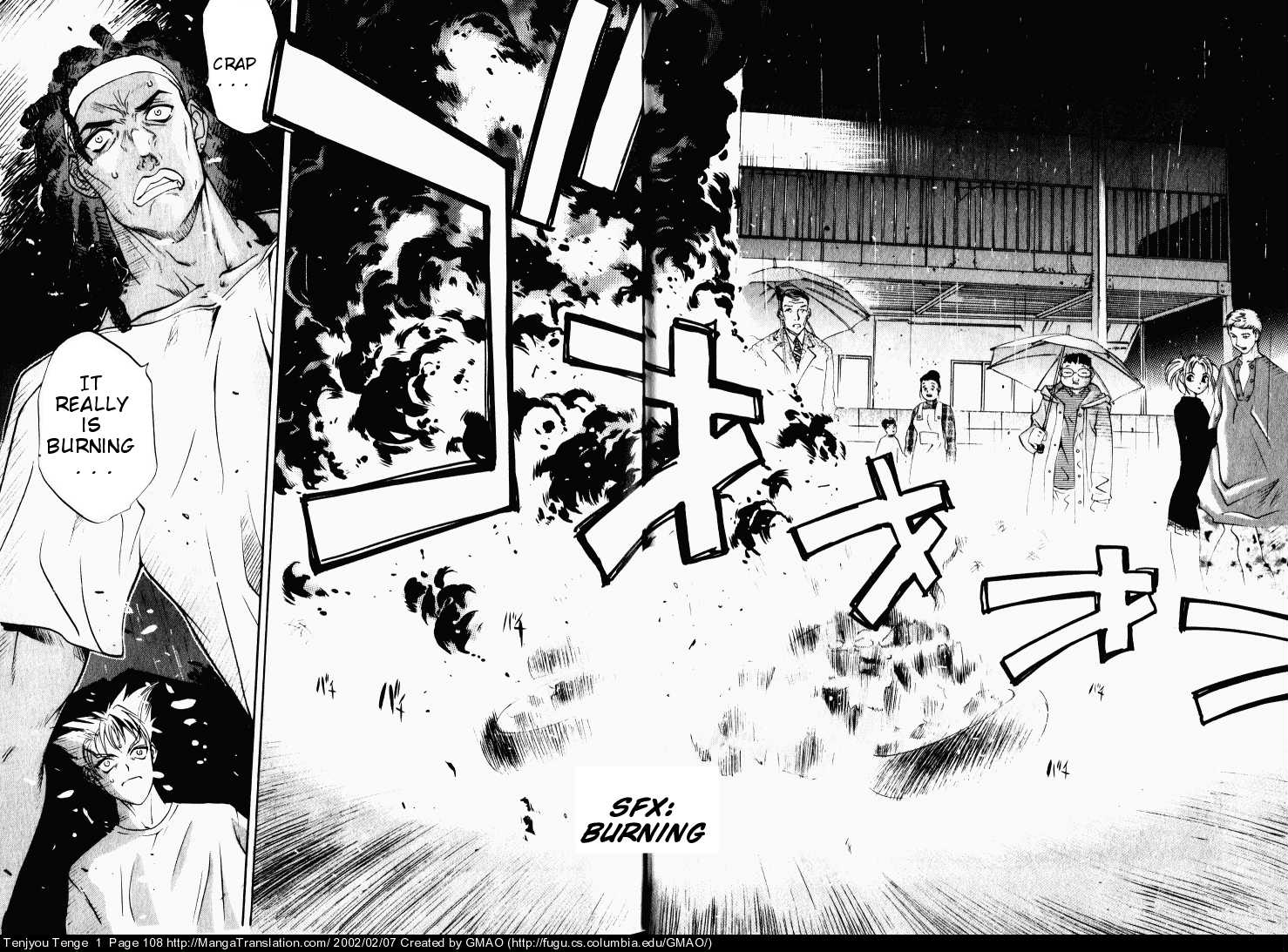 Halaman dari Tenjou Tenge Chapter 5