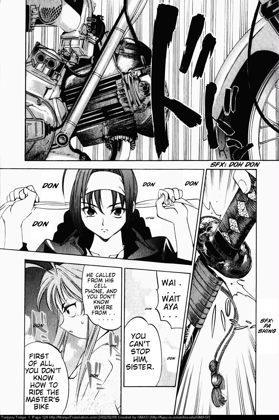 Halaman dari Tenjou Tenge Chapter 5