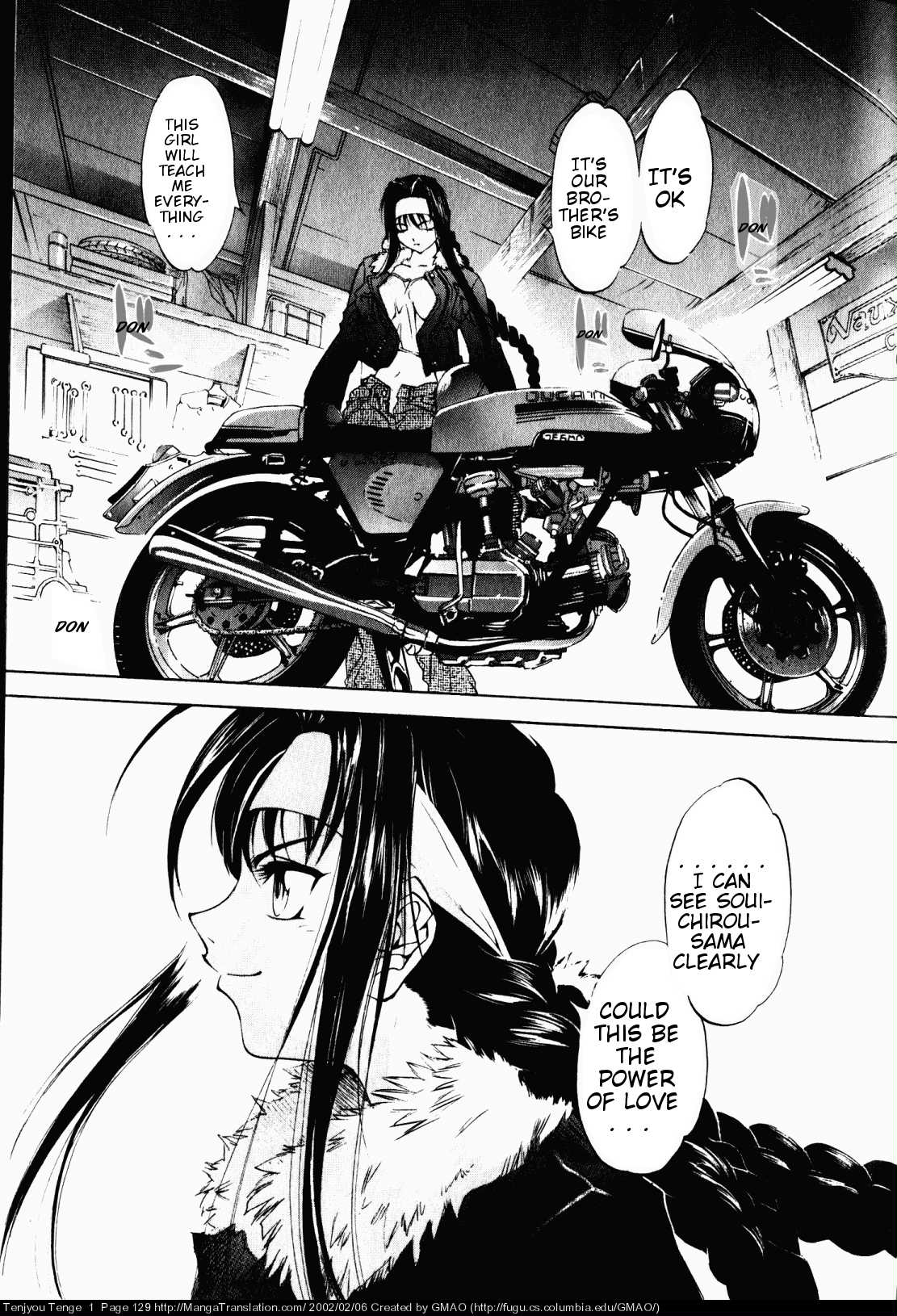 Halaman dari Tenjou Tenge Chapter 5