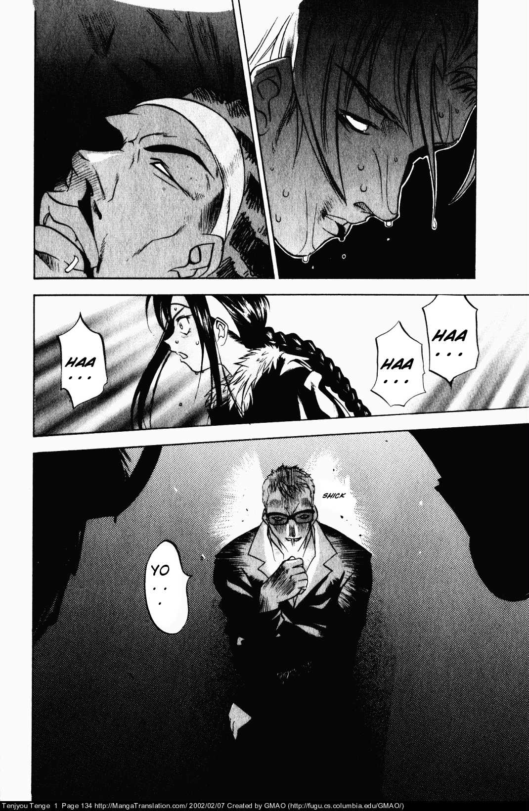 Halaman dari Tenjou Tenge Chapter 5
