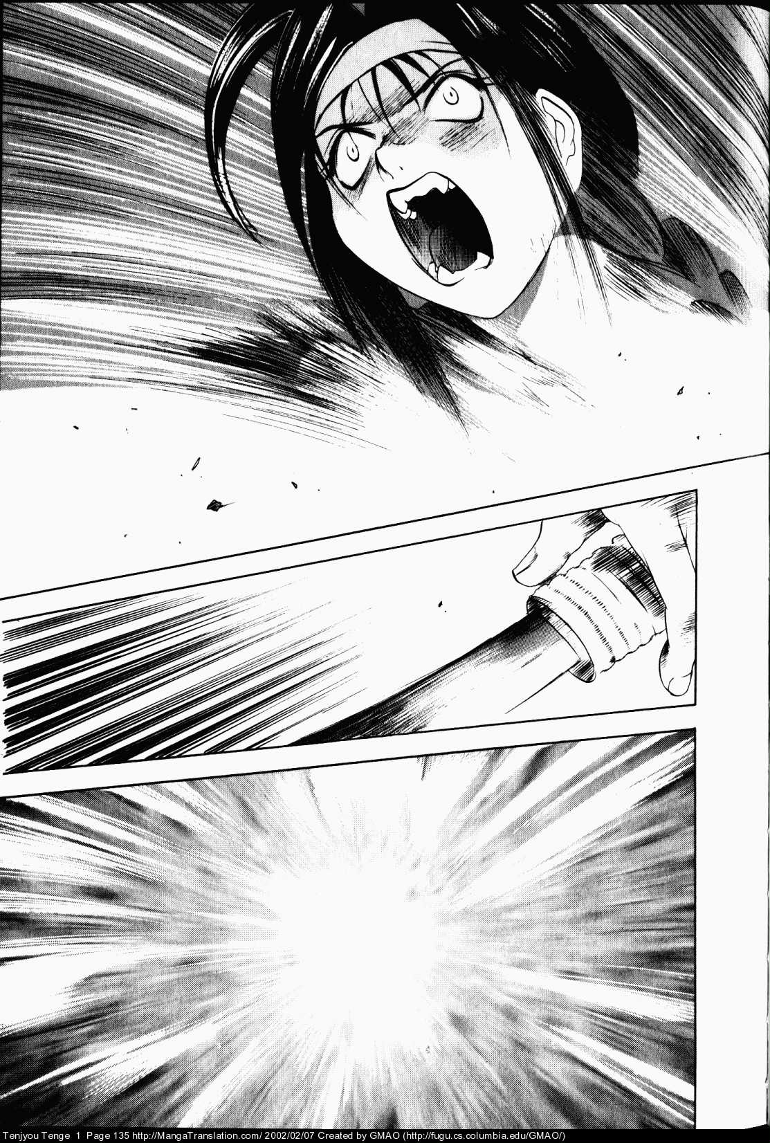 Halaman dari Tenjou Tenge Chapter 5