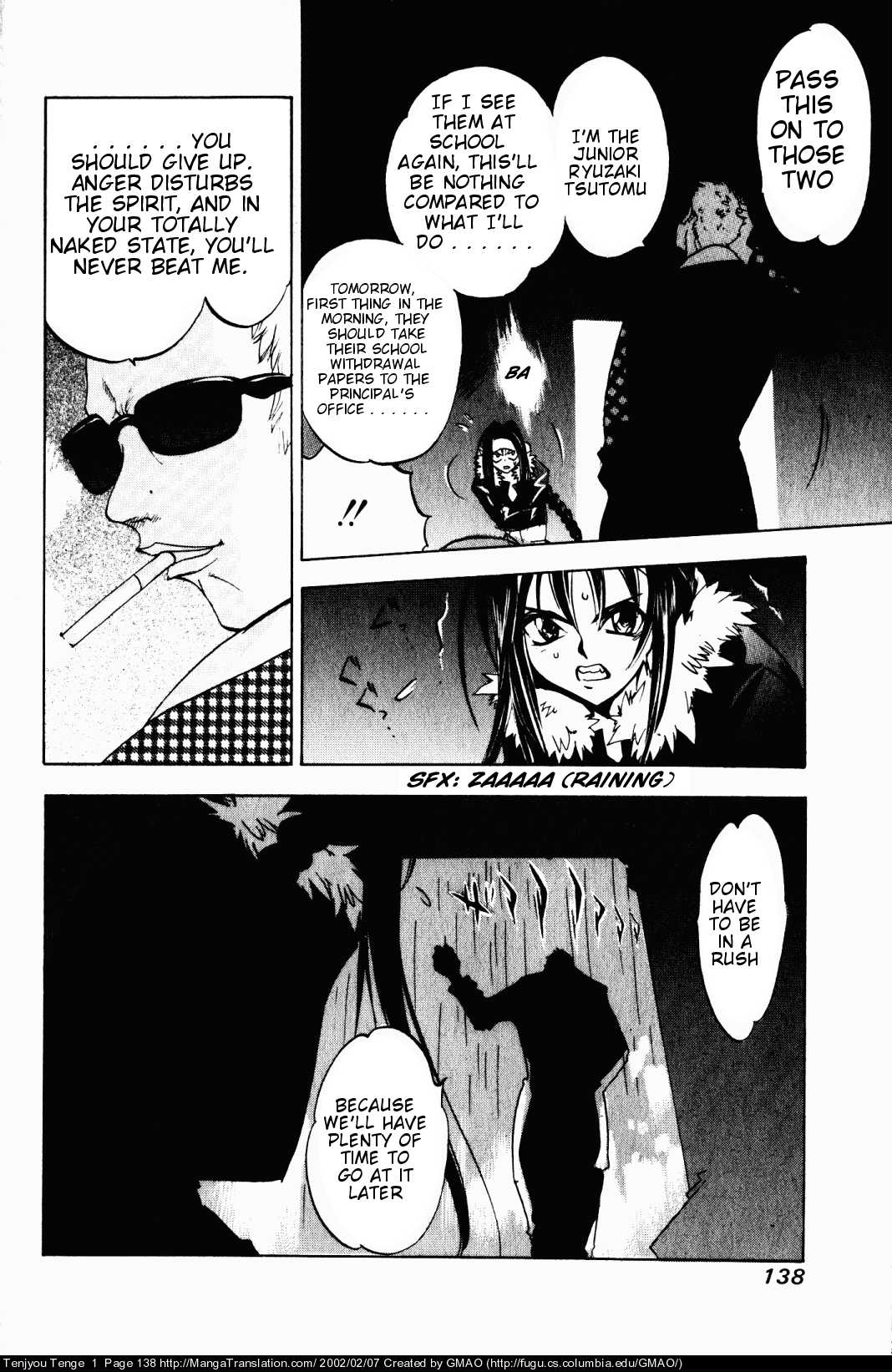 Halaman dari Tenjou Tenge Chapter 5