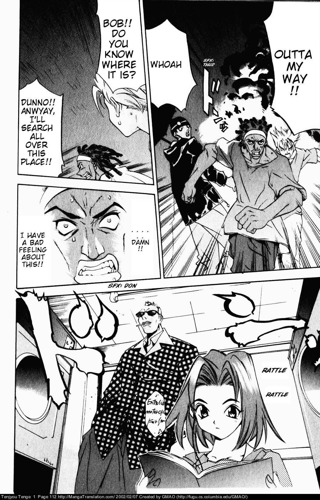 Halaman dari Tenjou Tenge Chapter 5