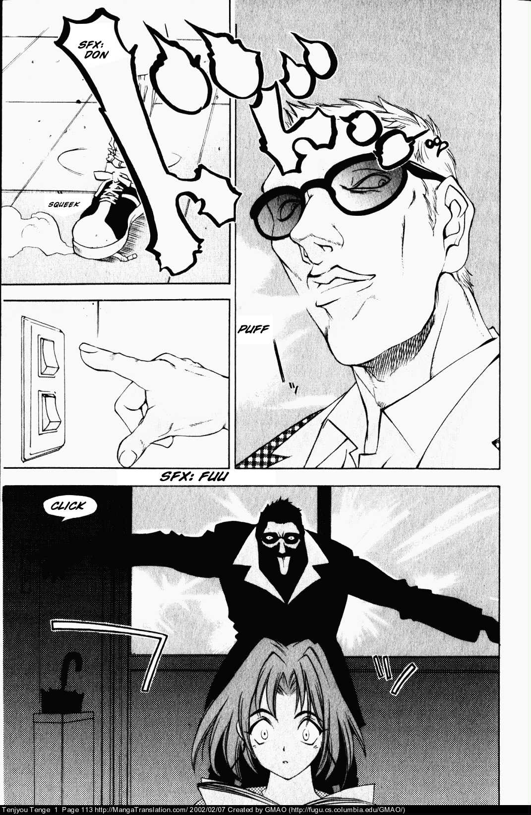 Halaman dari Tenjou Tenge Chapter 5
