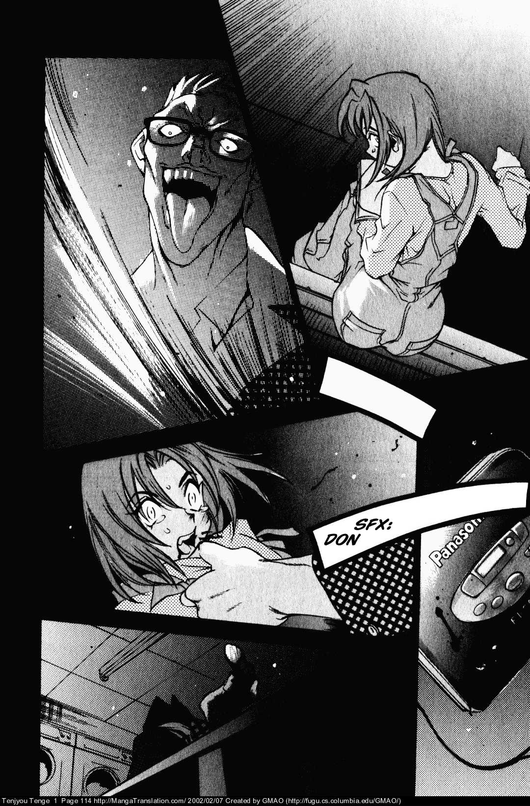 Halaman dari Tenjou Tenge Chapter 5