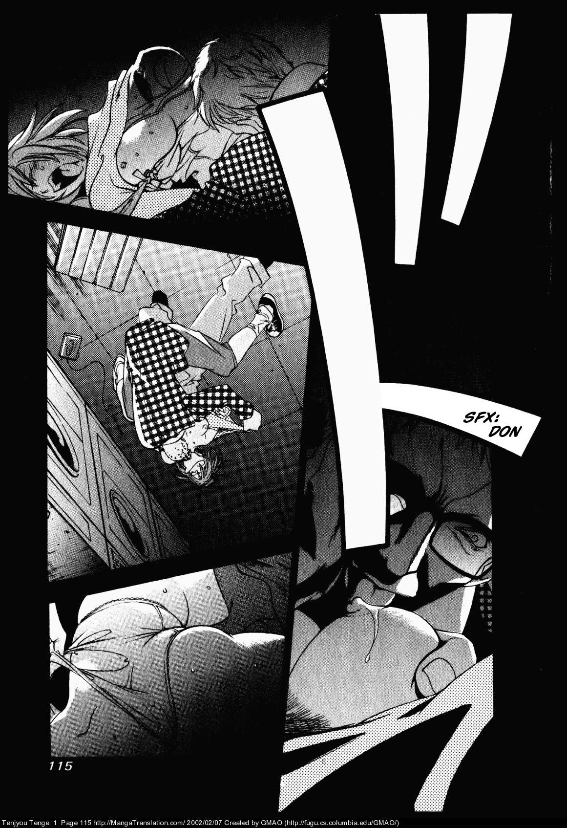 Halaman dari Tenjou Tenge Chapter 5