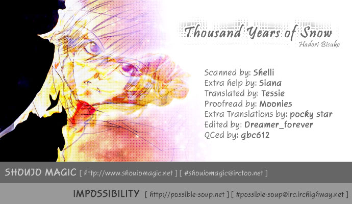 Halaman dari Sennen no Yuki Chapter 4