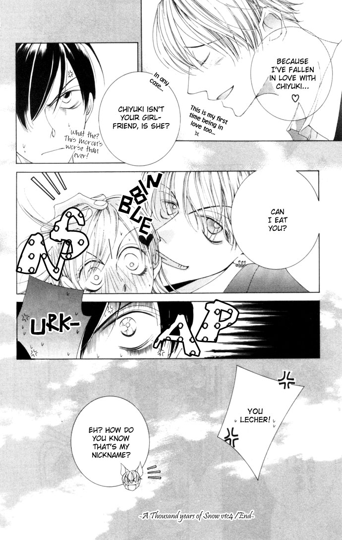 Halaman dari Sennen no Yuki Chapter 4