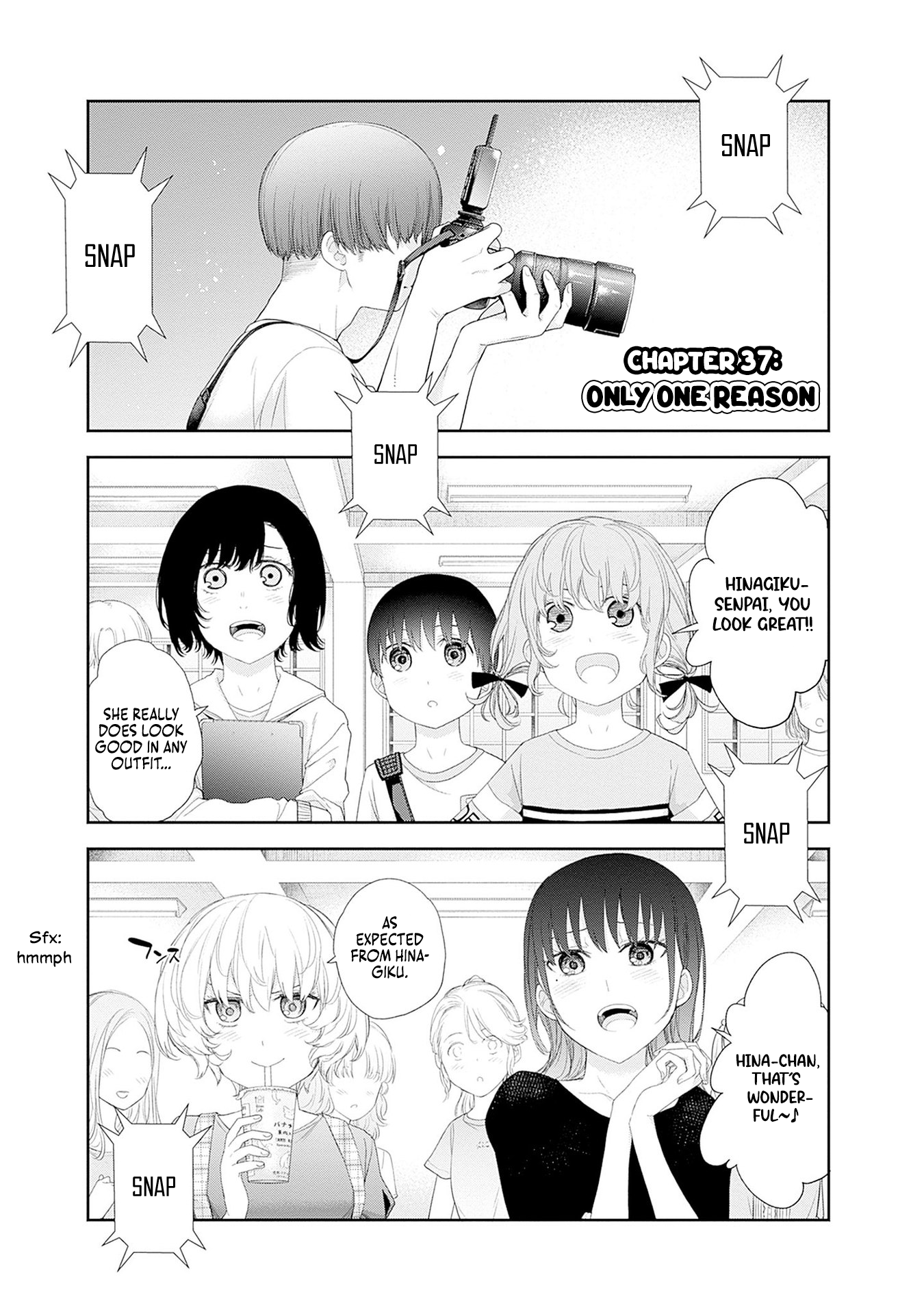 Halaman dari Shikisaki Shimai wa Abakaretai Chapter 37