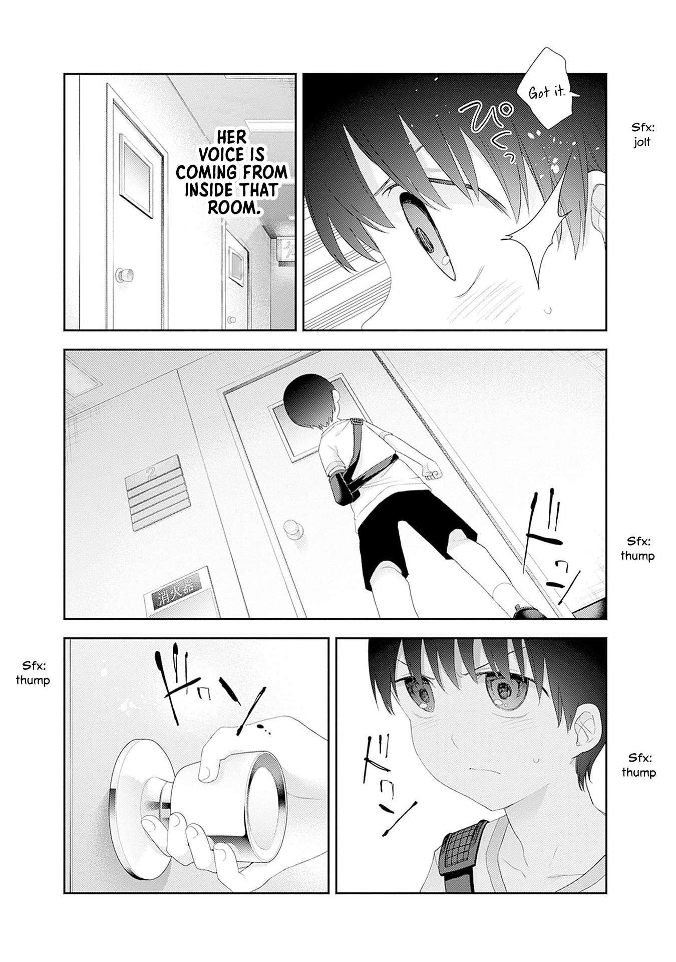 Halaman dari Shikisaki Shimai wa Abakaretai Chapter 37