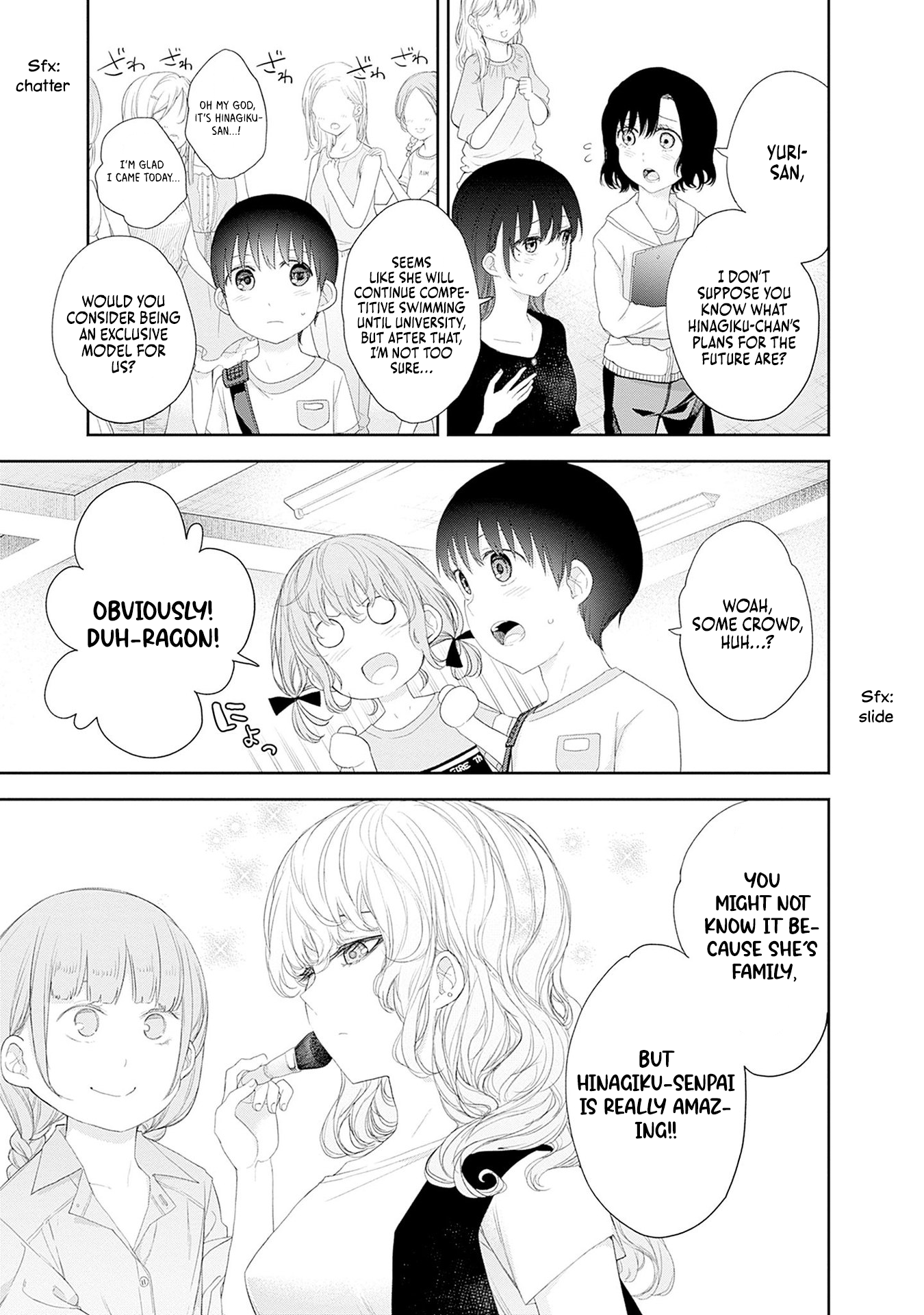 Halaman dari Shikisaki Shimai wa Abakaretai Chapter 37