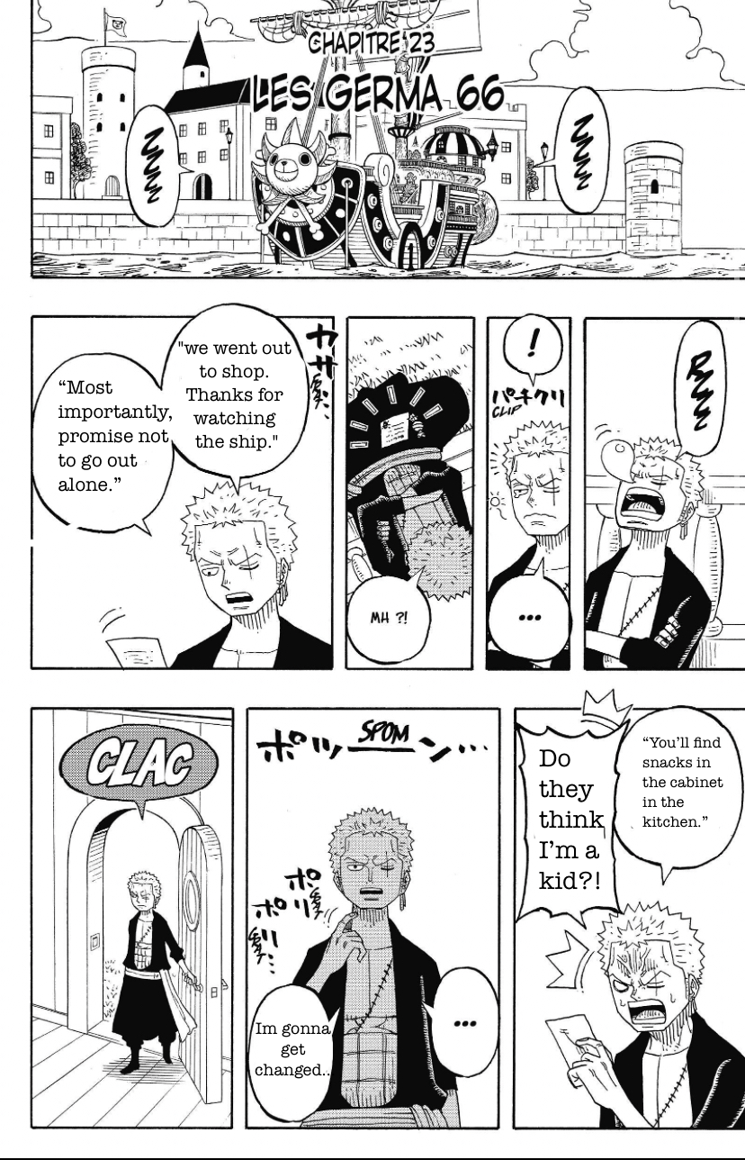 Halaman dari One Piece Party Chapter 23
