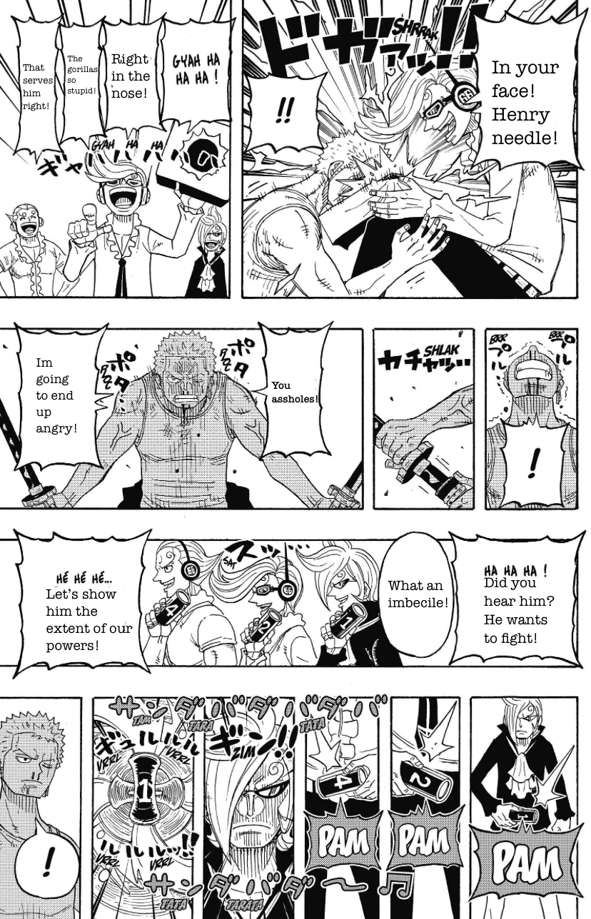 Halaman dari One Piece Party Chapter 23