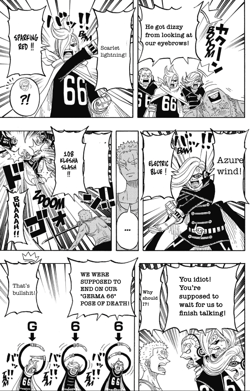 Halaman dari One Piece Party Chapter 23