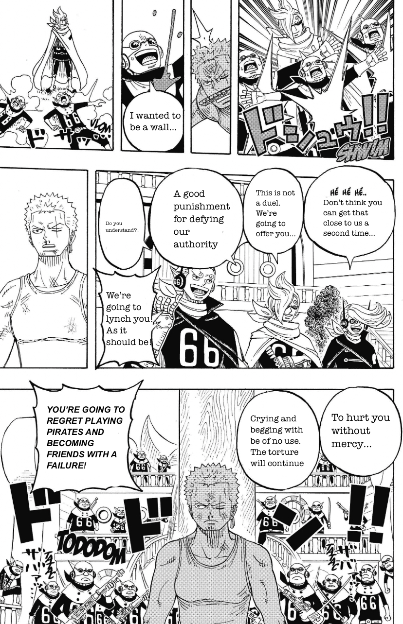 Halaman dari One Piece Party Chapter 23