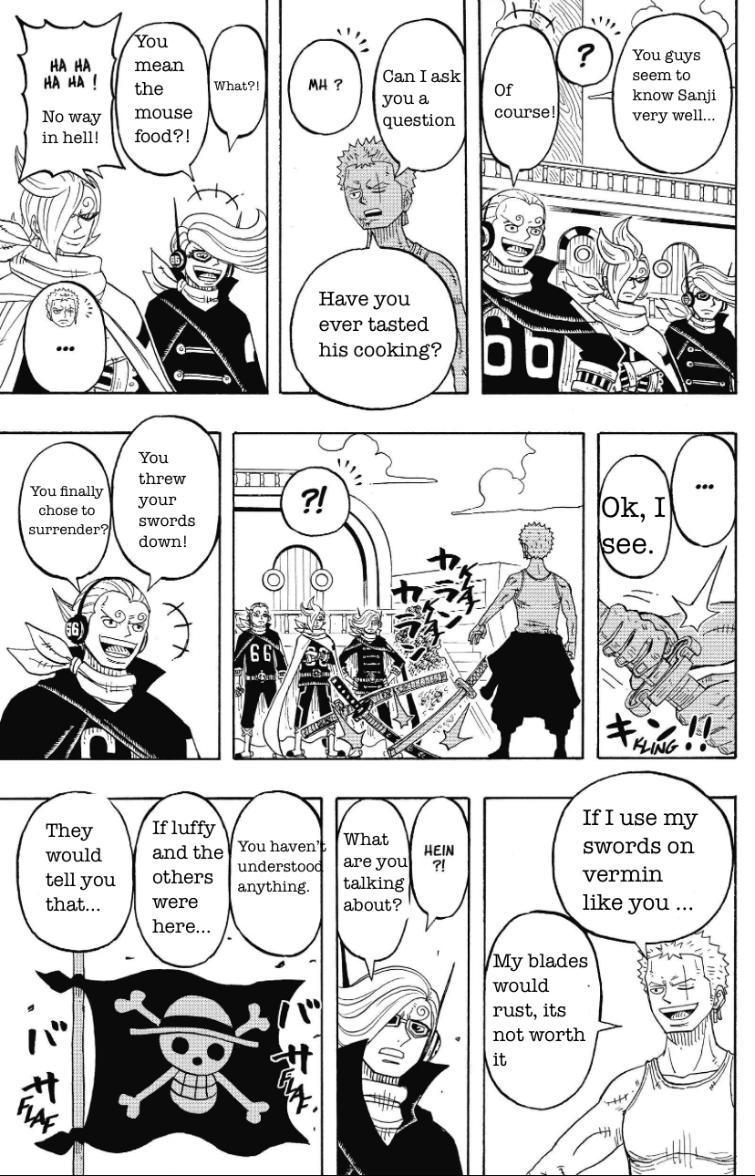 Halaman dari One Piece Party Chapter 23