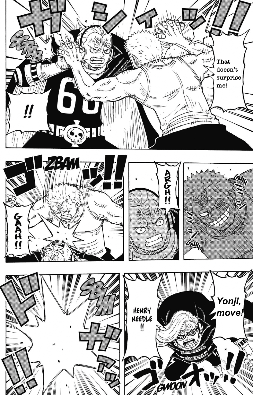 Halaman dari One Piece Party Chapter 23