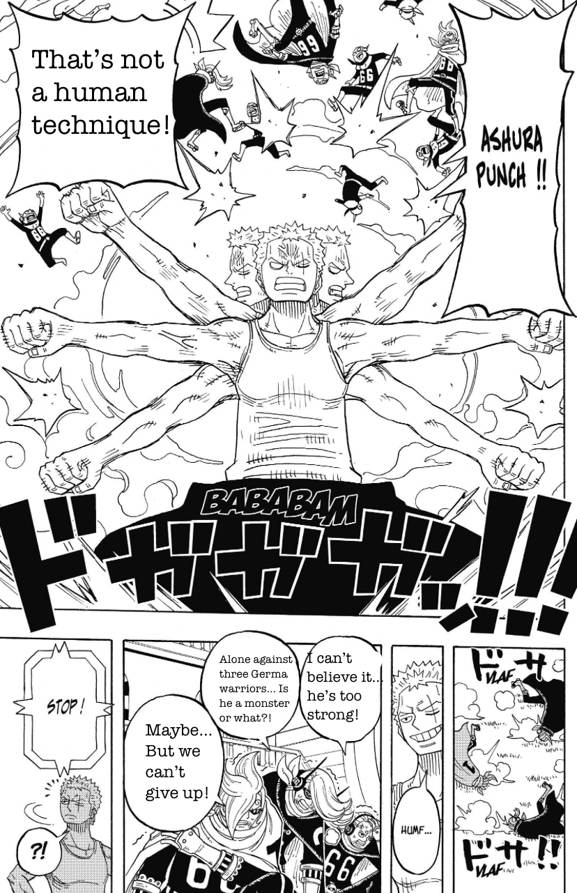 Halaman dari One Piece Party Chapter 23