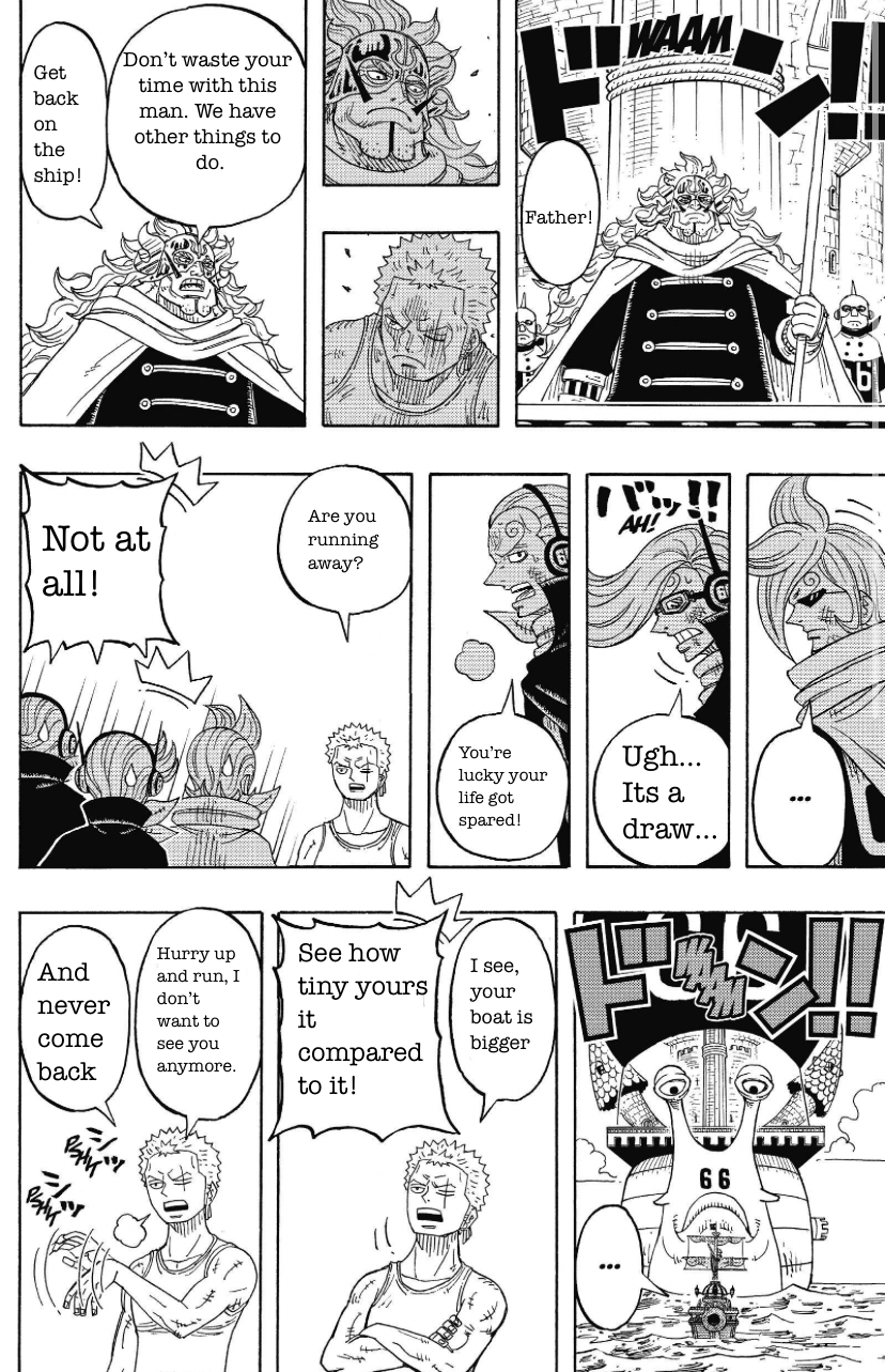 Halaman dari One Piece Party Chapter 23
