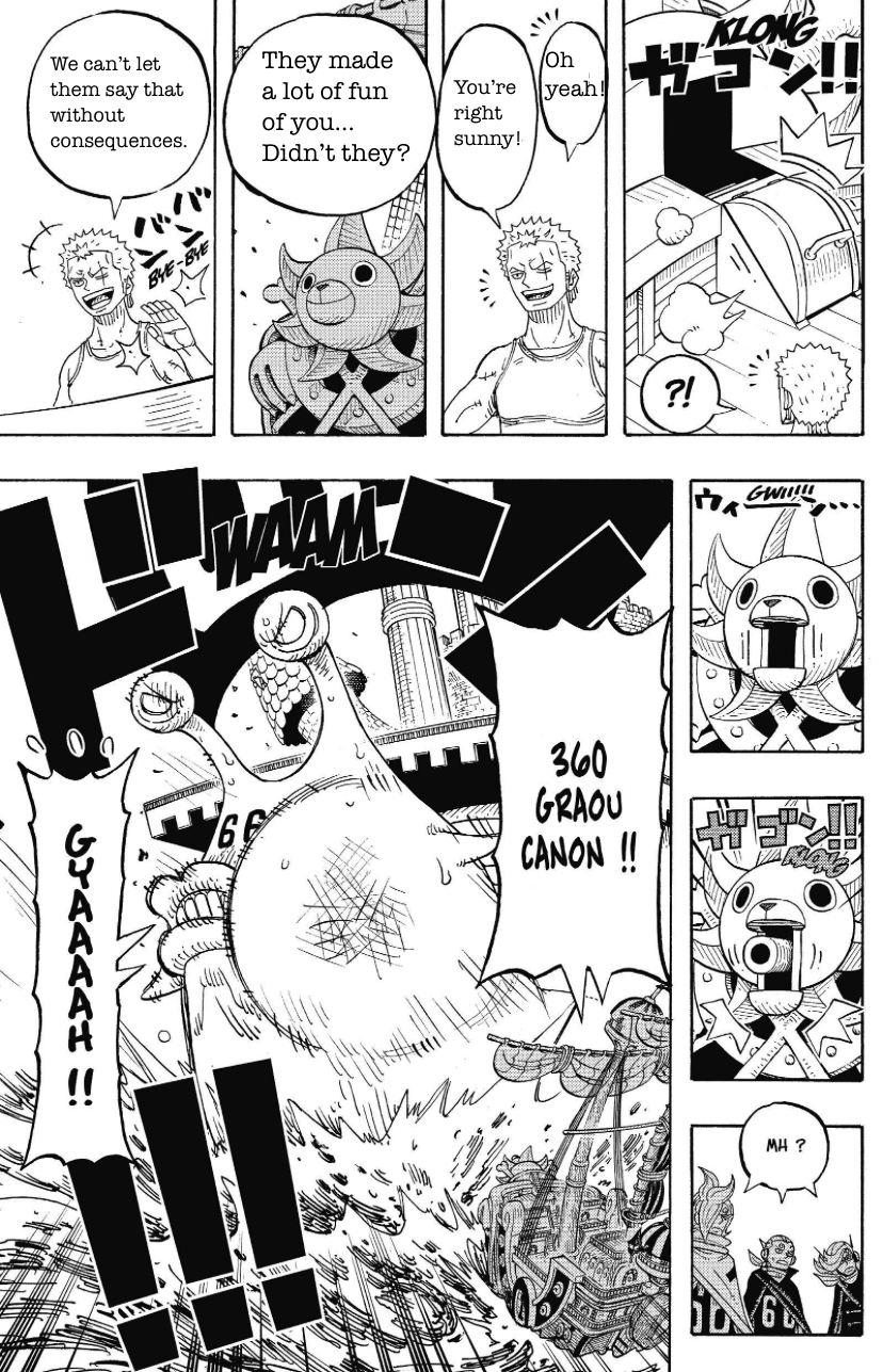 Halaman dari One Piece Party Chapter 23