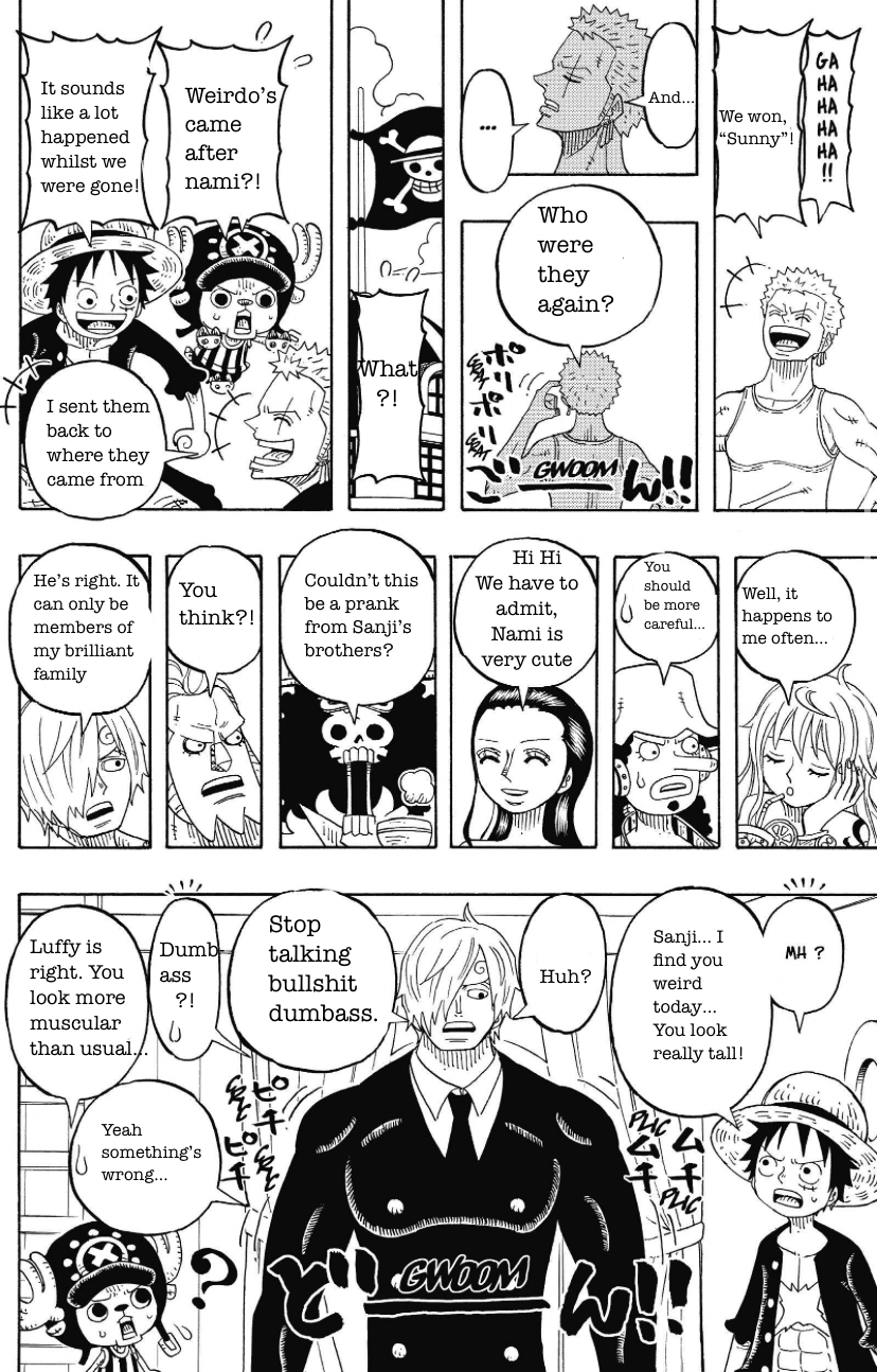Halaman dari One Piece Party Chapter 23