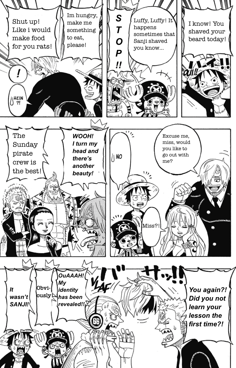 Halaman dari One Piece Party Chapter 23