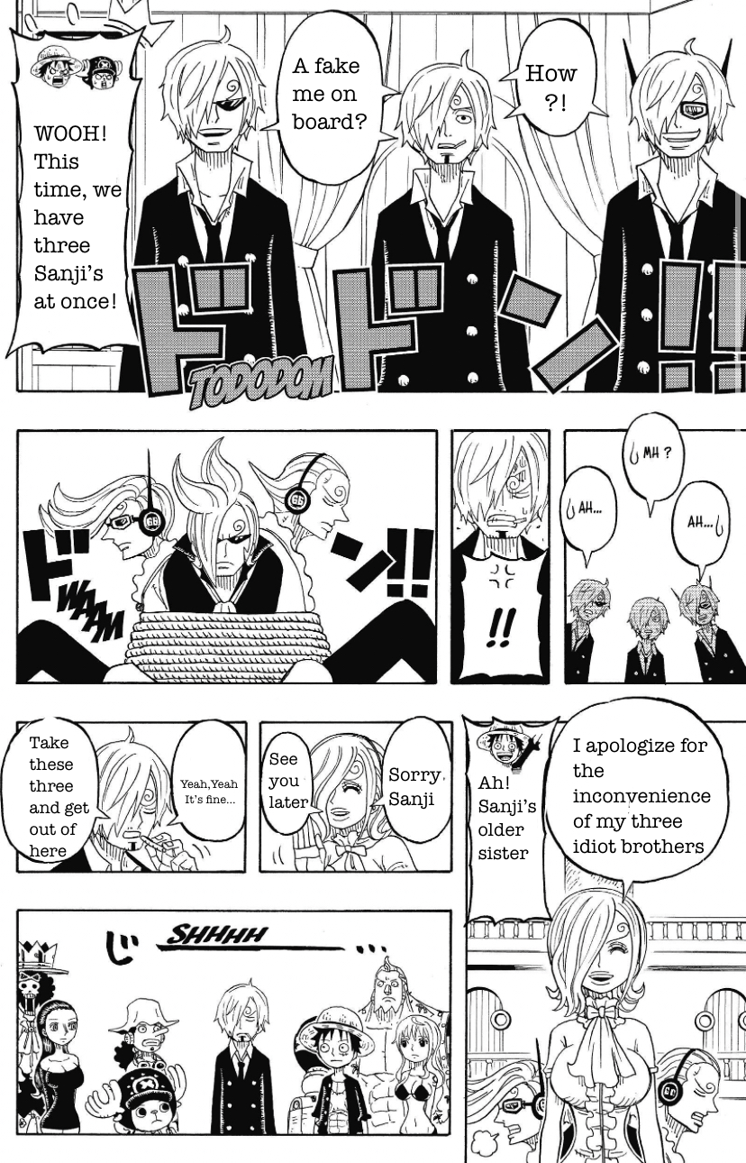 Halaman dari One Piece Party Chapter 23