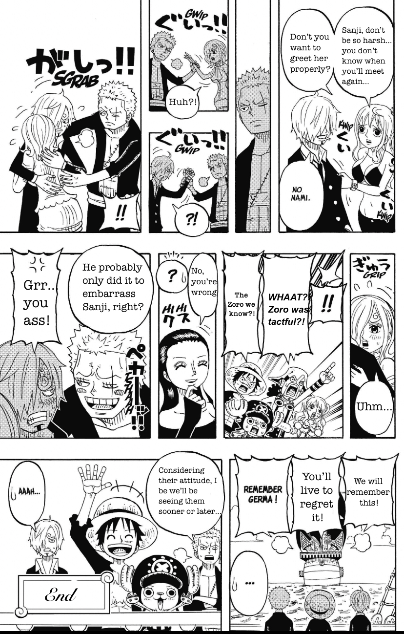 Halaman dari One Piece Party Chapter 23
