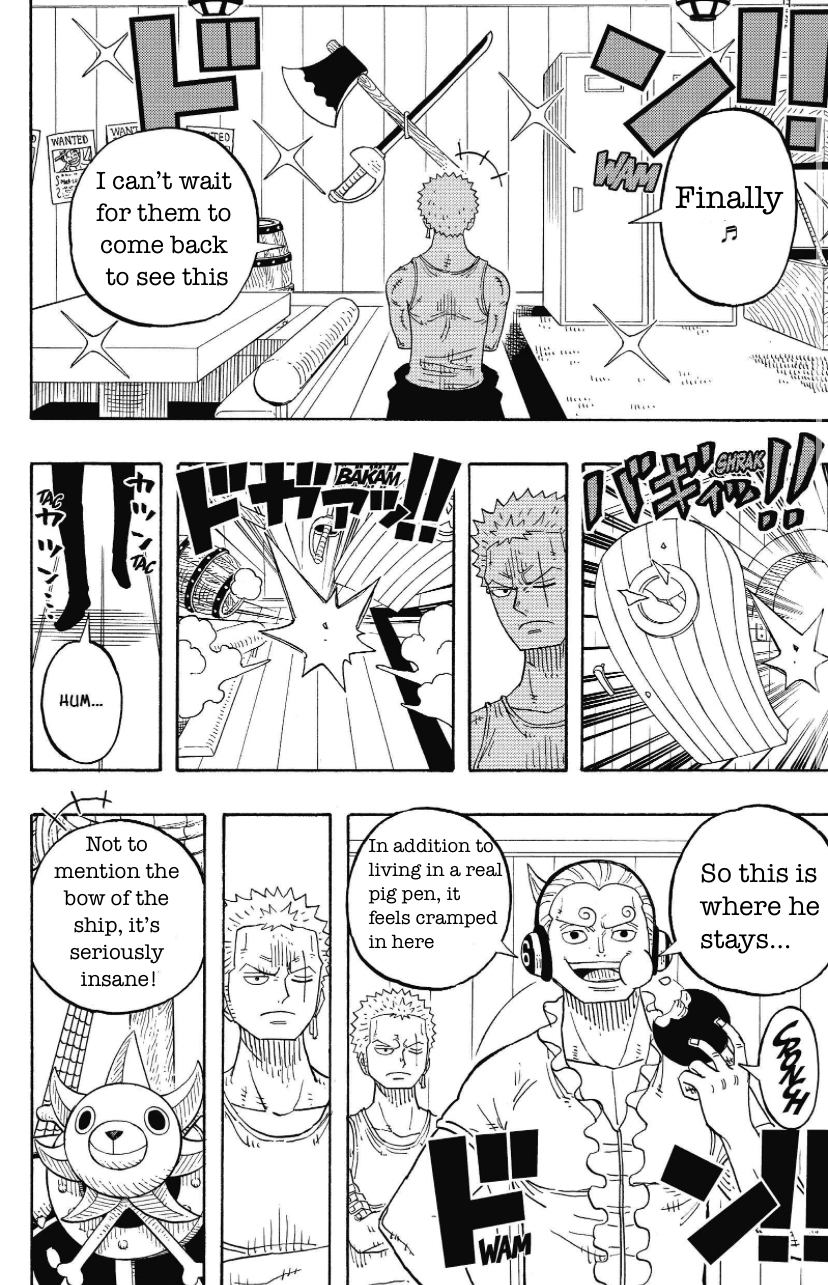 Halaman dari One Piece Party Chapter 23