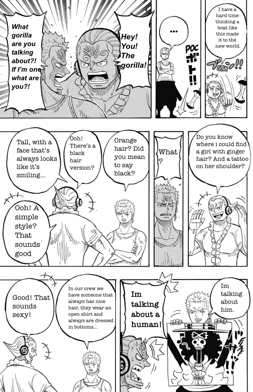 Halaman dari One Piece Party Chapter 23