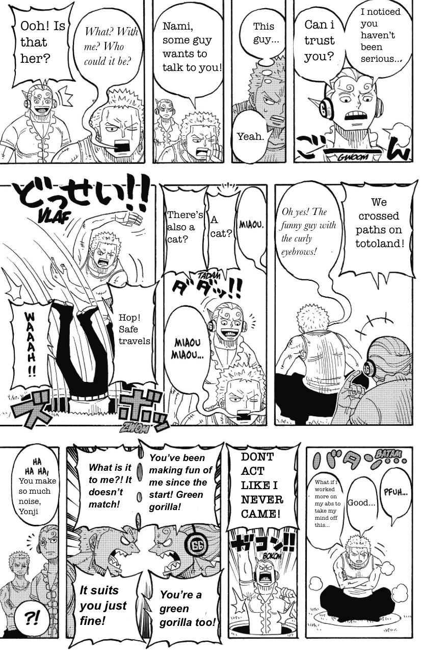 Halaman dari One Piece Party Chapter 23